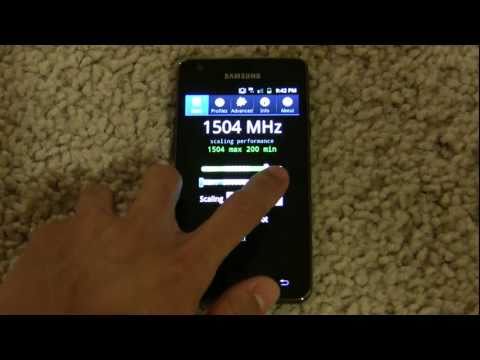 Samsung Galaxy S II Overclocked to 1.5GHz