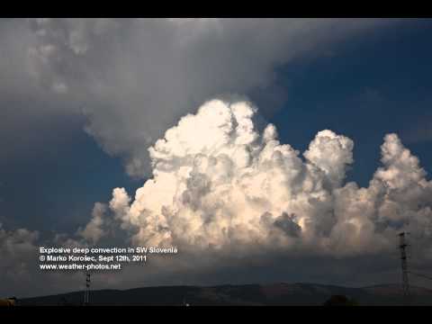 Thunderstorm time-lapse video from Slovenia!