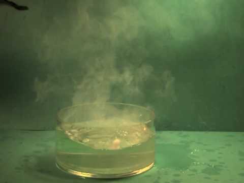 C01 Reaction of Caesium and Water