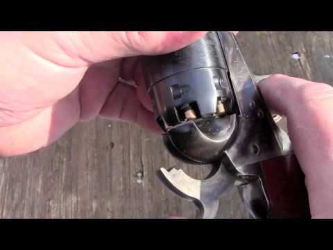 Shooting 44 caliber 1851 Navy Revolvers.mov