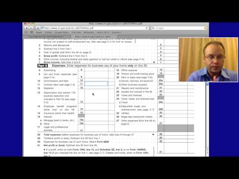 IRS Self Employed Tax Deductions & Write Offs 2011, 2012