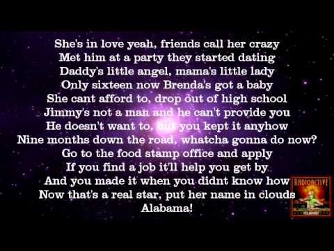 Yelawolf - Write Your Name (Ft. Mona Mona) (Not Sped Up + Lyrics on Screen) 2011 Radioactive