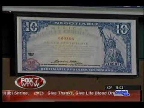 FBI Raids Liberty Dollar Evansville Indiana 2of3 (Ron Paul)