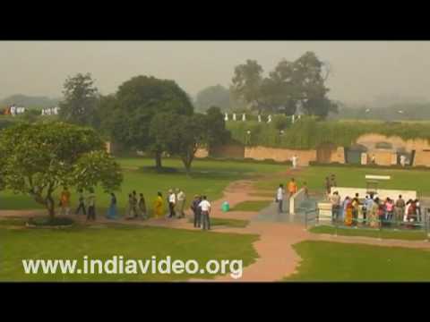 Rajghat Memorial Ground Gandhi