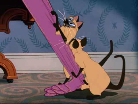 Lady And The Tramp - The Siamese Cat Song