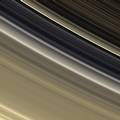 2006/11/09 Colorful Division - The rings are awash in subtle tones of gold and cream in this view which shows the outer B ring, the Cassini Division and the inner part of the A ring. In this viewing geometry, the brightest feature in the Cassini Div