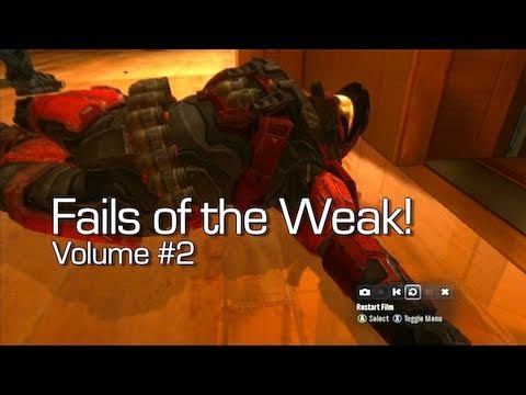 Halo: Reach - Fails of the Weak Volume #2 (Funny Halo Reach Bloopers)