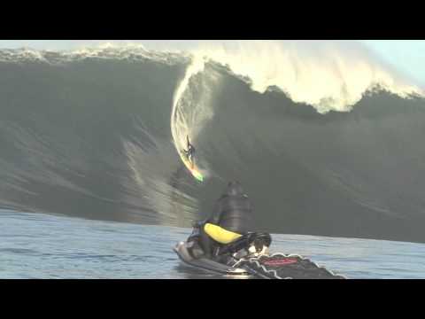 Ken Collins at Mavericks - Ride of the Year entry in the Billabong XXL Awards 2012