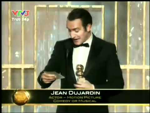 2012 Golden Globe Awards - Jean Dujardin - Best Actor in a Musical or Comedy