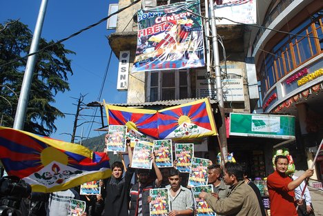 Please Don't  censor Tibetan Flag: Tibetans in exile and Indian supporters