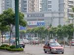 Yuan Yi Shidai Square adjacent to Fengyang Road, Hefei, China. Hefei has been the provincial capital since 1949 (before it was Anqing) and is a natural center of transportation