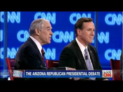 CNN Arizona Republican Presidential Debate at Mesa Arts Center - February 22, 2012