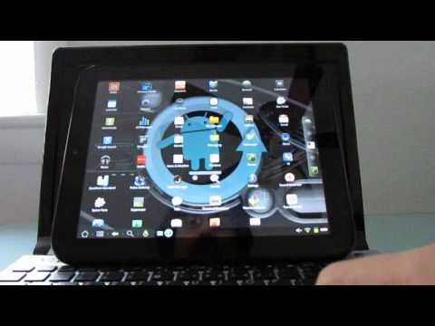 HP TouchPad running Google Android (CyanogenMod 7.1)