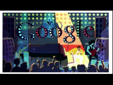 Freddie Mercury Google Logo (Doodle)