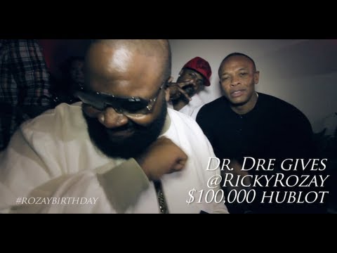 DR. DRE GIVES RICK ROSS $100000 HUBLOT WATCH FOR HIS BIRTHDAY