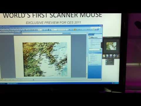 LG's Mouse Scanner Preview LSM-100 at CES 2011