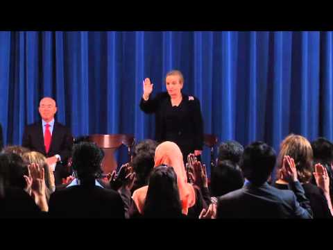 Naturalization Ceremony with Outstanding American by Choice, Madeleine Albright