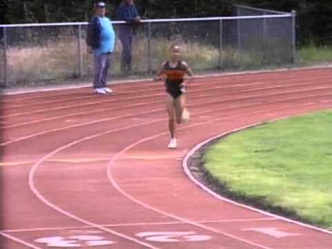 1996 redwood empire track meet girl's 3200m julia stamps