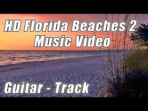 ROMANTIC GUITAR MUSIC Instrumental solo Songs HD FLORIDA BEACHES Relaxing Video ALDO Spanish New Age