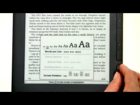 Amazon Kindle DX Graphite Video Review