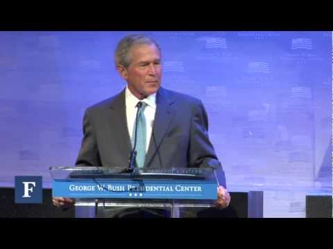 George W. Bush On Tax Policy & Growth