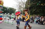 Toy Story - Woody, Jessie, and Buzz - Float parade - Disneyland Resort Hongkong