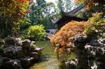 This picture of the Yuyuan Garden in Shanghai (created in 1559) shows all the elements of a classical Chinese garden – water, architecture, vegetation, and rocks.