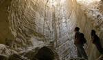 Salt cave in Mt. Sodom (Hebrew: הר סדום‎, Har Sedom; Arabic: جبل السدوم‎, Jabal(u) 'ssudūm) is a hill along the southwestern part of the Dead Sea in Israel, part of the Judean Desert Nature Reserve.