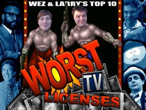 Top Ten Worst TV Licenses (Part One) - Wez and Larry's Top Tens