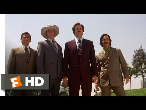 Anchorman: The Legend of Ron Burgundy (1/8) Movie CLIP - Insulting the Evening News Team (2004) HD