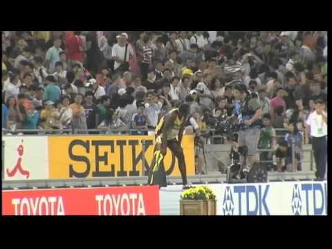 Usain Bolt wins 200m final at Daegu