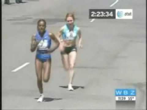 Boston Marathon 2008 Women's Finish