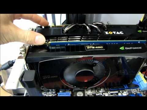 PNY NVIDIA GeForce GTS 450 Dedicated PhysX Card Review Linus Tech Tips