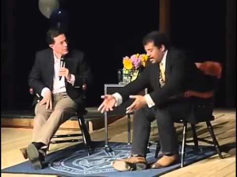 Neil DeGrasse Tyson with Stephen Colbert