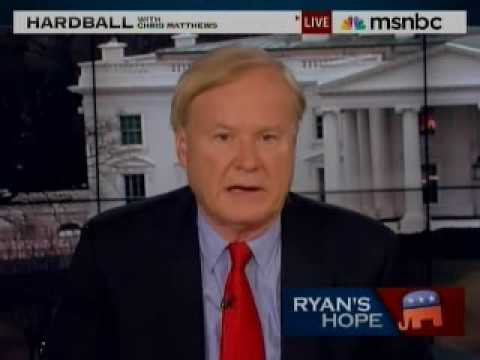 Paul Ryan on MSNBC's Hardball with Chris Matthews