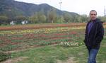 Prominent businessman Anil Ambaniduring their visit Asia's largest tulip garden at the foot of the Zabarwan hills, overlooking the famous Dal Lake in Srinagar on Thursday 05, April 2012.