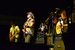 Mick Brown, Ted Nugent, and Greg Smith  Saturday Night at Chicago Ridge Ridgefest 2011 Performance by Ted Nugent with Dreams