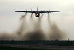 An An-12A of Vega Air makes a smoky take-off from Kastrup Airport (2004). The first prototype flew in December 1957. Over 900 had been built, in both military and civilian versions, before production finally ended in 1973