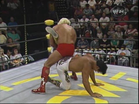 WCW Saturday Night Ric Flair Vs Ricky Steamboat Part 1