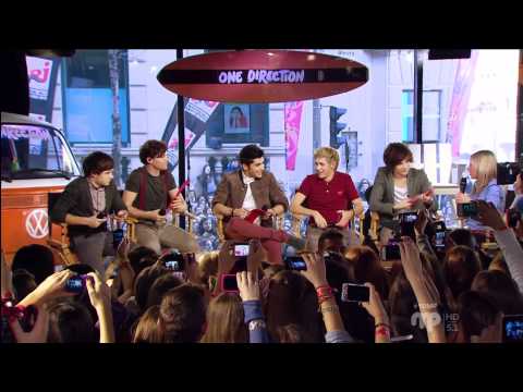 One direction interview part 2 Live Montreal at Musique Plus