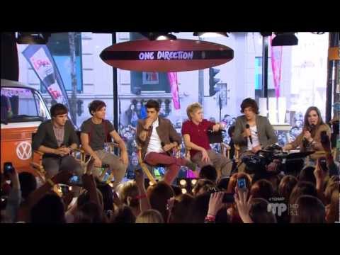 One direction Interview ( Part one) Live Montreal at Musique Plus