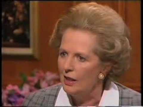 Margaret Thatcher BBC Panorama 1987 Pt 1