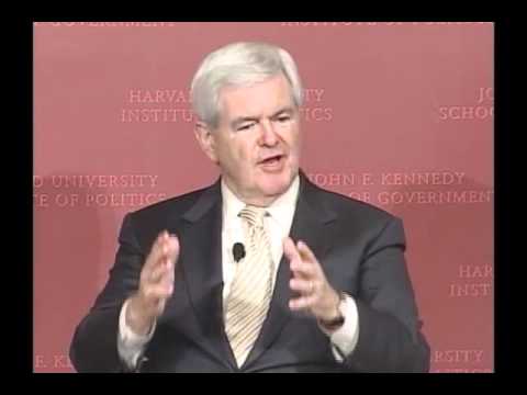 A Film Screening and Conversation with Newt Gingrich - Institute of Politics