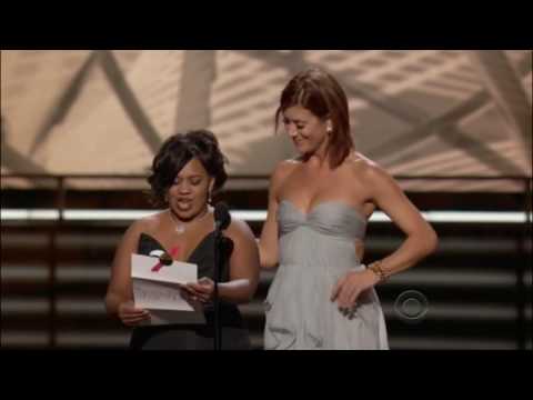 Kate Walsh & Chandra Wilson presenting at the 61st Primetime Emmy Awards 2009