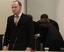 Accused Norwegian Anders Behring Breivik at the courtroom, in Oslo, Norway, Tuesday April 17, 2012.