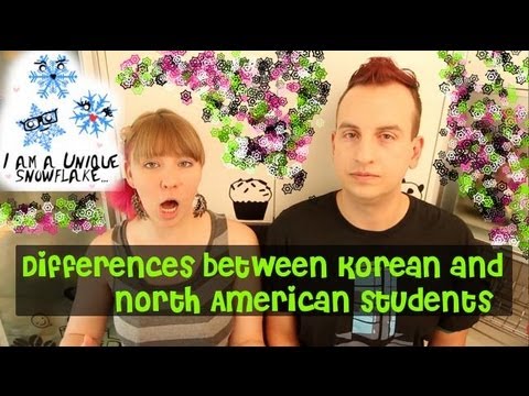 Differences Between North American and South Korean Students