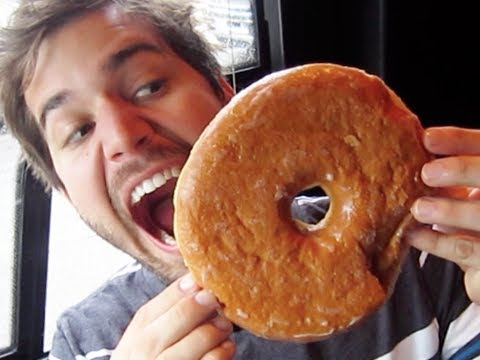 BIGASS DONUT CHALLENGE! (2.21.12 - 1027)