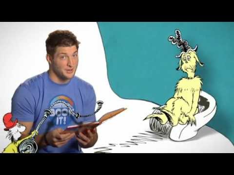 Tim Tebow, Quarterback of America's Biggest Storytime, reads Green Eggs and Ham by Dr. Seuss