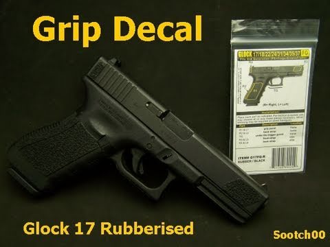 Decal Grip Handgun Grip Set