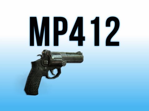 MW3 In Depth - MP412 Handgun